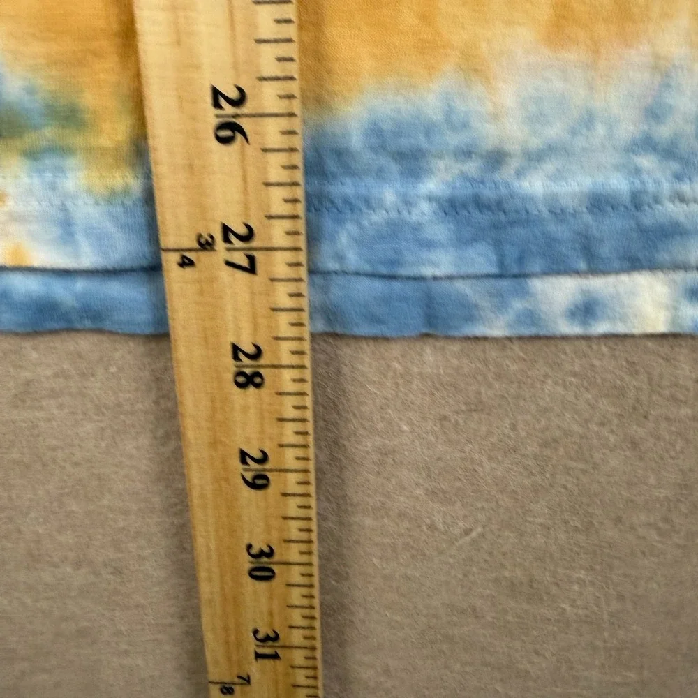 Tie Dye T Shirt Mens Medium Multicolor Spiral Graphic Short Sleeve Tee‎